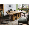 Bighome - IRON Jedálenský stôl mango 240x100x76 prírodný lakovaný