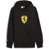 Puma Ferrari Race Big Shield Hoodie pánska mikina Puma Black L