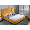 LuxD Dizajnová posteľ Laney 160 x 200 cm horčicový zamat