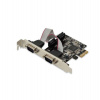 Digitus Adaptér PCI Express x1 2xseriový port, +low profile čipová sada: ASIX99100 (DS-30000-1)