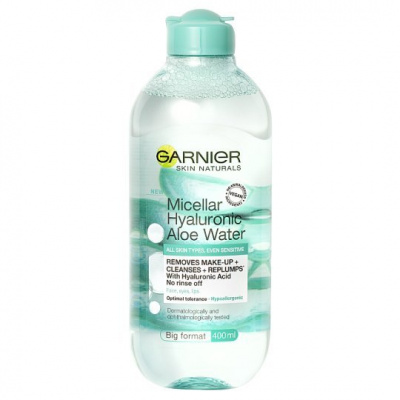 Garnier Skin Naturals All in One vyplňujúca micelárna voda hyaluronic aloe, 400 ml