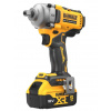 DCF892P2T DEWALT 18V AKU BEZUHLÍKOVÝ RÁZOVÝ UTAHOVÁK 1/2