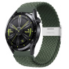 BStrap Elastic Nylon 2 remienok na Xiaomi Amazfit GTS, olive green