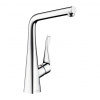 Hansgrohe Metris M71, kuchynská páková batéria 320 1jet, inštalácia pred okno, chrómová, HAN-14823000