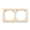 Rámeček dvojnásobný, 3901J-A00020 C1, ABB, Swing®L, krémová (ABB, Swing®L, krémová)