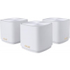 ASUS ZenWiFi XD5 3-pack Wireless AX3000 Dual-band Mesh WiFi 6 System, white 90IG0750-MO3B20