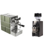 Stone Espresso Mine Green + Eureka Mignon Zero, CR black