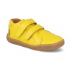 Barefoot dětské tenisky Pegres - Skinny SBF60 žluté