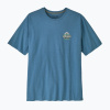 Pánske trekingové tričko Patagonia Great Waves Responsibili Tee shore blue