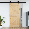 zahrada-XL Dvere NARVIK 95x210 cm, borovicový masív 154429