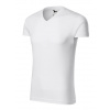 Malfini A.S. Tričko pánske Slim Fit V-neck146 Farba: Biela, Veľkosť: 3XL