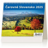 Stolový kalendár riadkový - MiniMax Čarovné Slovensko 2025