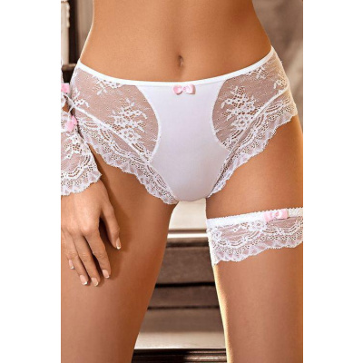 ROZA Dámske boxerky Ambre white biela, S