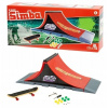 Simba Prstový skateboard s rampou 27x10x9 červená