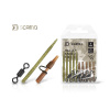 Set Delphin sCAMO HeavyC + Swivel + Tube / 5 setov (Set Delphin sCAMO HeavyC + Swivel + Tube / 5 setov)