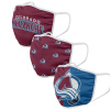 Colorado Avalanche - Sport Team 3-pack NHL rúško one size