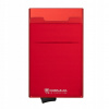 Peňaženka - Coruma Hliníkové portfólio Red Kuk -65R - Unisex Product (Koruma Ženy v prípade kreditných kariet RFID RFID)