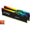 Kingston FURY Beast RGB - DDR5 - Kit - 32 GB: 2 x 16 GB (KF556C36BBEAK2-32)