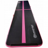 AirTrack Nafukovacia gymnastická podložka MASTER 400 x 100 x 10 cm Black-Pink