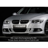 Rieger predný nárazník pro BMW rad 3 E92, E93 kabriolet, kupé po faceliftu LCI, plast ABS bez povrchovej úpravy, pro vozy s ostrekovačmi svetlometov a parkovacím asistentom (PDC)