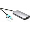 Dokovacia stanica i-tec USB 3.0 USB-C/TB3 3x Display Metal Nano Dock with LAN, PD 100 W (CANANOTDOCKPD)