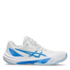 Asics Sky Elite Ff 3 Netball Shoes Womens White/Blue 5 (38)