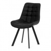 Jedálenská stolička Autronic 53x87 cm čierna látka HC-V3066 BK3
