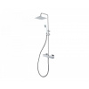 AQUARISTO STYLE Sprchový set: termostat PRISMA + hlavica SLIM 200x200mm, príslušenstvo