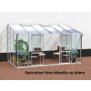 VITAVIA GARDEN skleník VITAVIA IDA 7800 PC 4 mm strieborný LG301