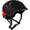 Spokey Dětská cyklistická helma CHERUB černá/červená, velikost 44-48 cm (927783)