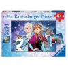 Ravensburger: Puzzle Ľadové kráľovstvo severné svetlo 2 x 24 dielikov