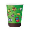 Godan Papierové poháre EKO Game On 200 ml