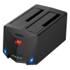 Dokovacia/Klonovacia stanica pre HDD/SSD FIDECO YPZ220B (USB 3.2, SATA I/II/III) YPZ220B