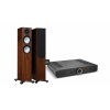 Monitor Audio Silver 7G 200 + Roksan Attessa Streaming set - ořech