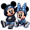 CUKROVÁ TLAČ jedlý obrázok na tortu Cukrová hmota Potlač Minnie Mouse Miki 7