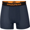 Pánské merino boxerky PROGRESS MA SKN 125- černo-modrá Velikost: L