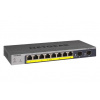 Netgear 8P GE POE SMART MANAGED PRO SWITCH - GS110TP GS110TP-300EUS NetGear
