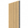 VZORKA - WALL CONCEPT akustický panel Javor, sivý filc + MDF, 240x135x21 mm