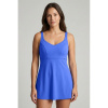 VOVA dámske plavky tankiny modré - barva:VOVPMNDRN/Fialovomodrá, velikost:80C