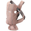 Baby Bjorn BabyBjorn Baby Carrier Mini Cotton - malé nosidlo pre novorodenca | Faded Pink