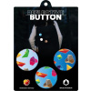 Reflexné nálepky Reflective Berlin Reflective Buttons - Origami uni