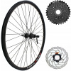 KOLESO NA BICYKEL 28 29 PALCOV ZADNÉ KAZETA SHIMANO KOTÚČ CENTERLOCK FH-QC300
