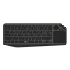 C-TECH Klávesnice WLTK-02, Bezdrátová, Touchpad, černá
