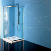 POLYSAN EASY LINE obdĺžniková sprchová zástena 900x800mm, číre sklo EL5315