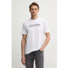 Bavlnené tričko Calvin Klein pánske, biela farba, s potlačou, K10K114149 XXL