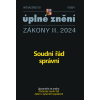 Aktualizace II/2 / 2024 - Soudní řád správní