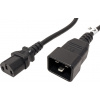PremiumCord Kabel síťový propojovací 230V 10A 3m, konektory IEC 320 C13 - IEC 320 C20 kpsb3