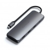 Hybridný multiportový adaptér Satechi USB-C – slot SSD (ST-UCHSEM)