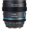 SIRUI 20mm T1.8 1.33X S35 AF Anamorphic Lens (M 43, Blue Flare)