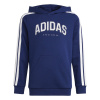 adidas Codes Collegiate Graphic Hoodie Juniors Dark Blue 7-8 Years